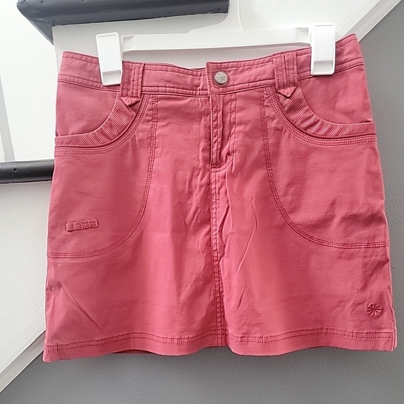 ATHLETA active Red skort size 2 Pockets Tennis Golf Pickleball - Picture 1 of 5